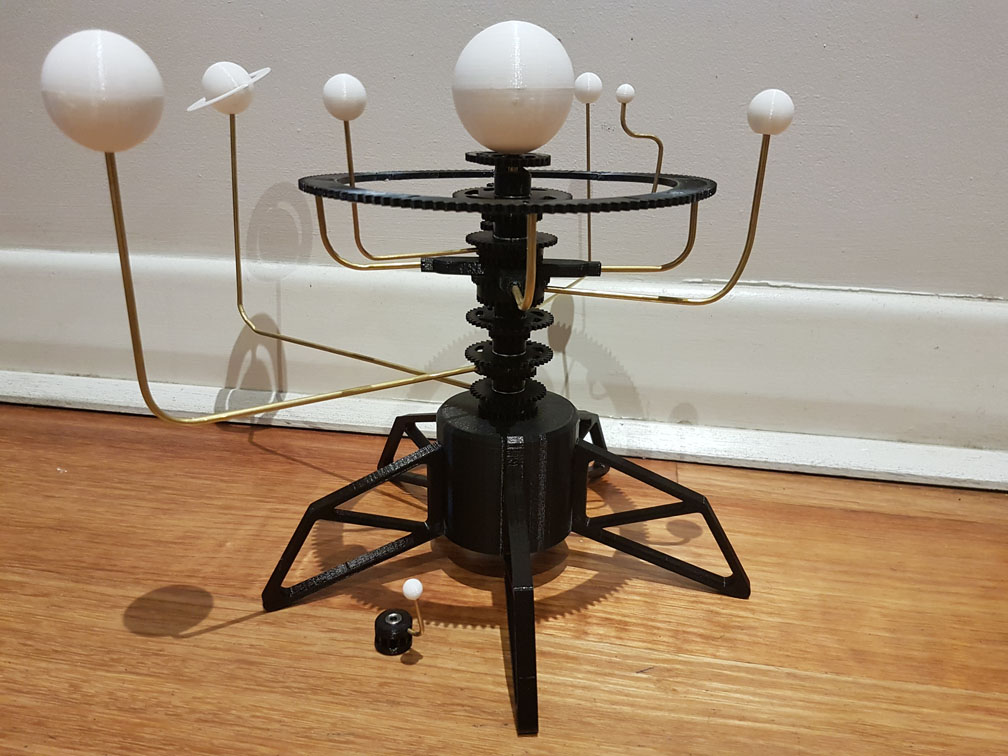 Orrery: A model of the Planets
