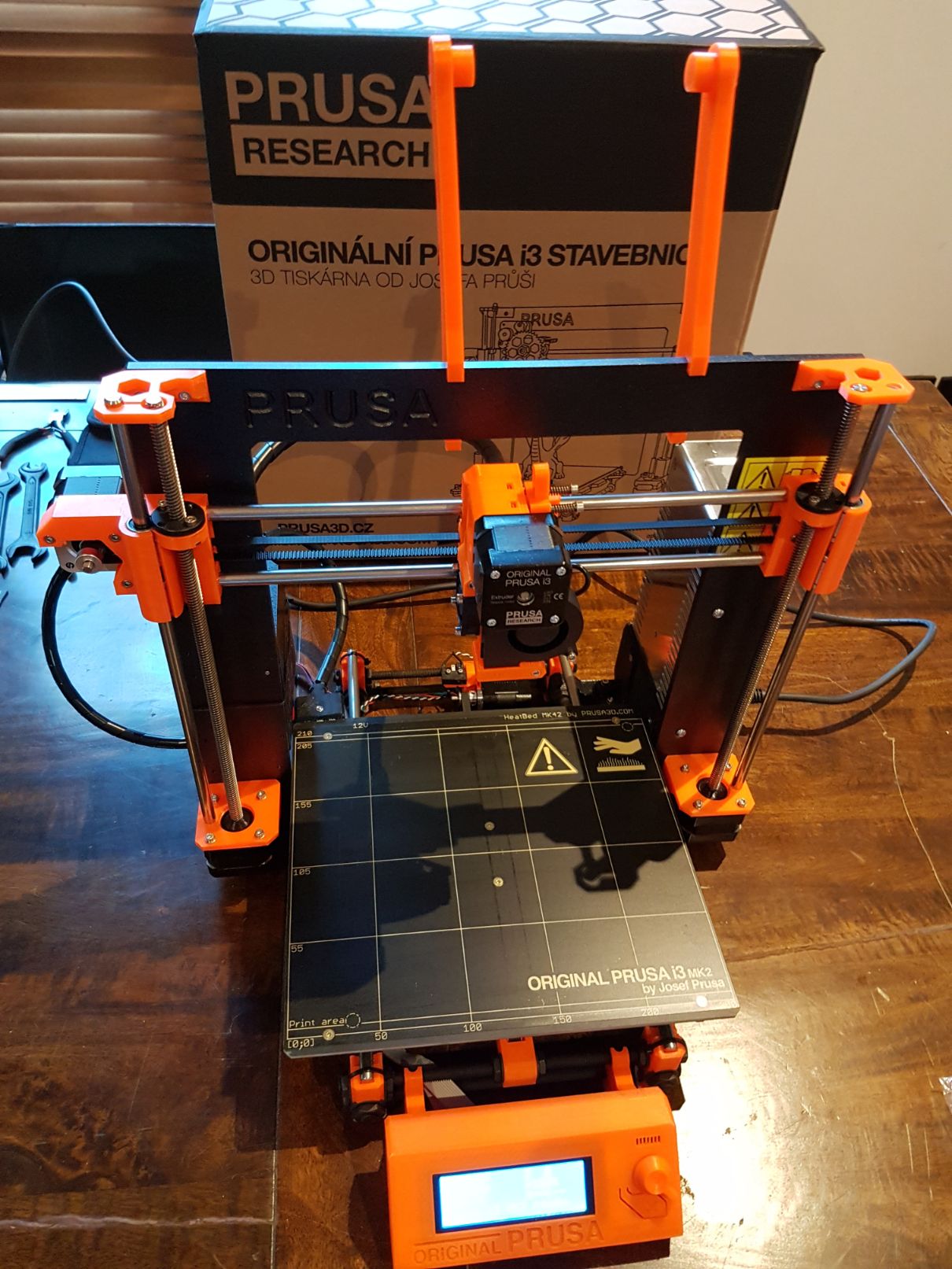Finished Prusa i3 3D Printer